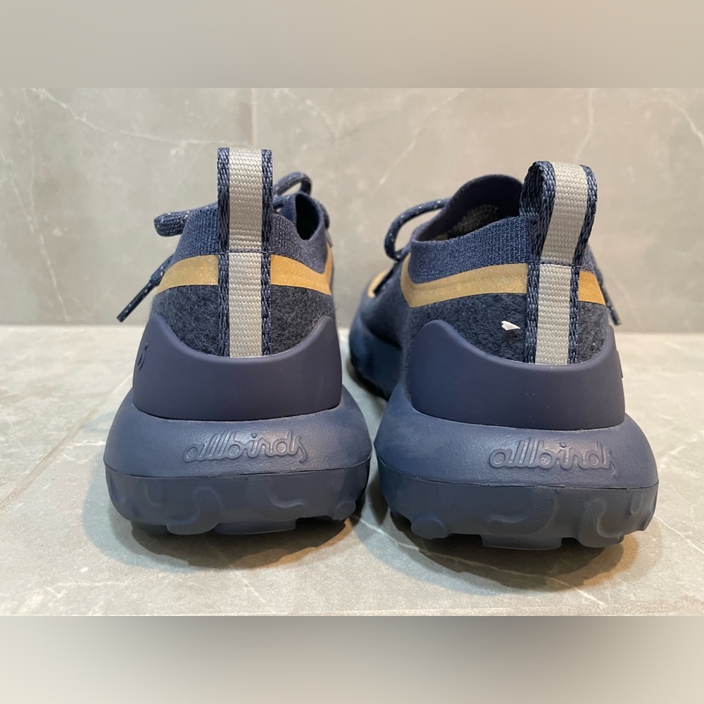 Allbirds Navy and Tan Trail Runner SWT Sneakers - Picture 4 of 9
